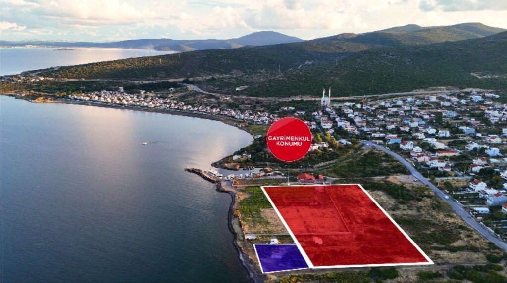 Urla’da Denize Sıfır Turizm Satılık İmarlı Arsa