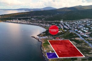 Urla'da Denize Sıfır Turizm Satılık İmarlı Arsa